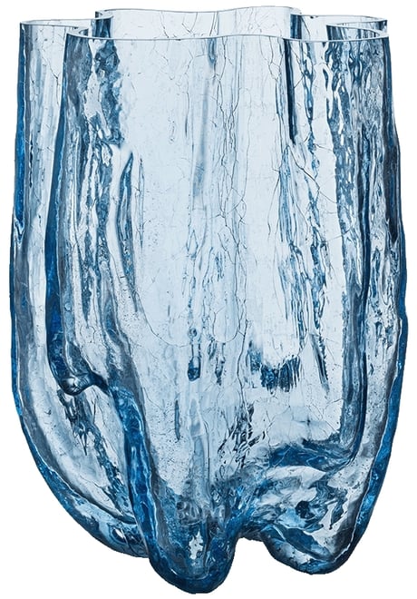 Crackle Xl Circular Vase