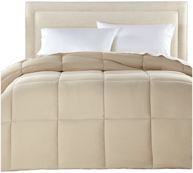 Color Hypoallergenic Down Alternative Light Warmth Microfiber Comforter, Twin, Exclusively at Macy's