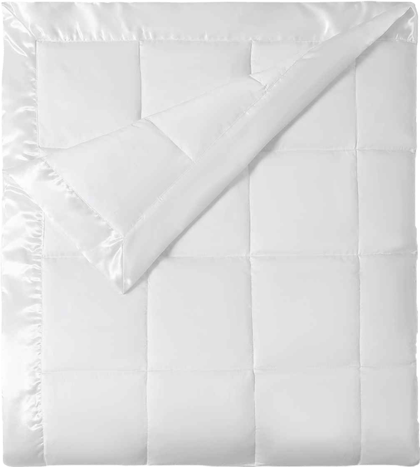 Classic White Down Light Warmth Microfiber Blanket, King, Exclusively at Macy's