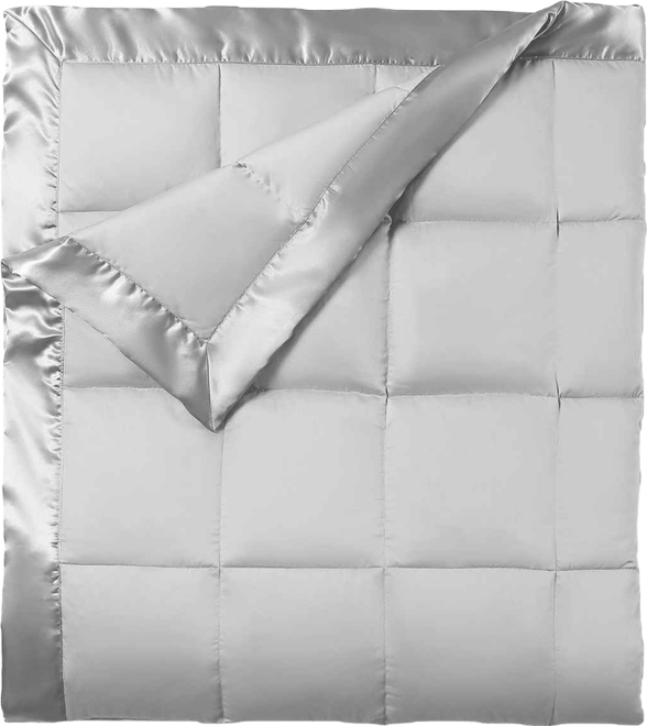 Classic White Down Light Warmth Microfiber Blanket, King, Exclusively at Macy's