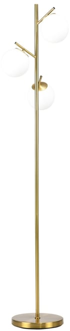 Modern Floor Lamp with Globe Shades, Sding Lamp,