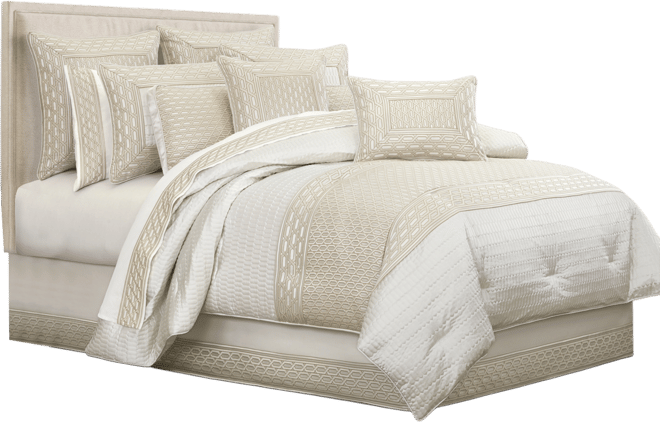 Metropolitan 4 Piece Comforter Set, Queen