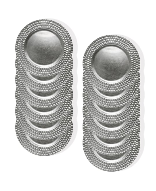 Linear Charger Plate 12 Piece Dinnerware Set, Service for 12