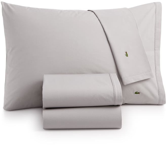 Solid Cotton Percale Sheet Set, King