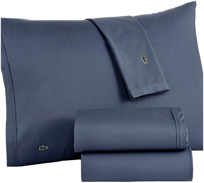 Solid Cotton Percale Sheet Set, Twin