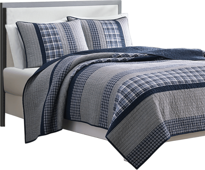 Adelson Cotton Woven Reversible Quilt, King