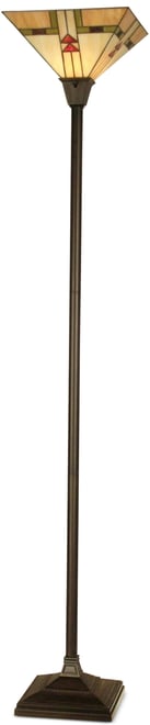 ArrowHead Torchiere Metal Floor Lamp