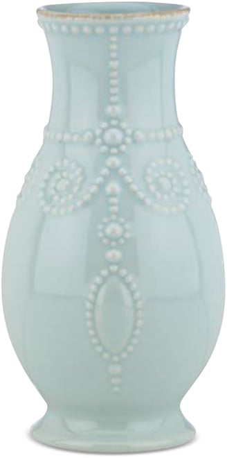 French Perle Fluted Vase