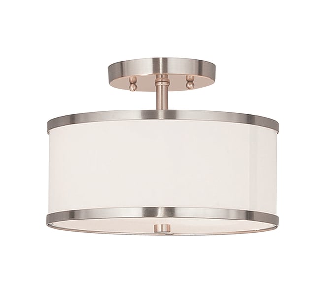 Park Ridge Metal 11'' Semi Flush Mount