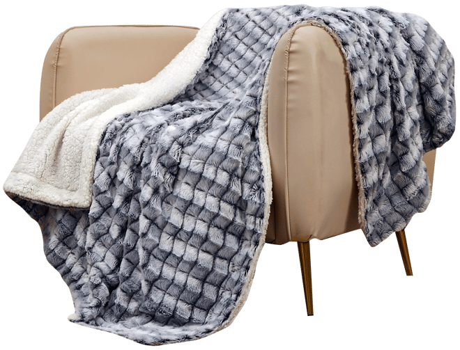 Thiele luxury discount tip dye throw