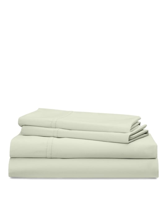 Spencer 475 Thread Count Cotton Sateen 4-Pc. Sheet Set, Queen
