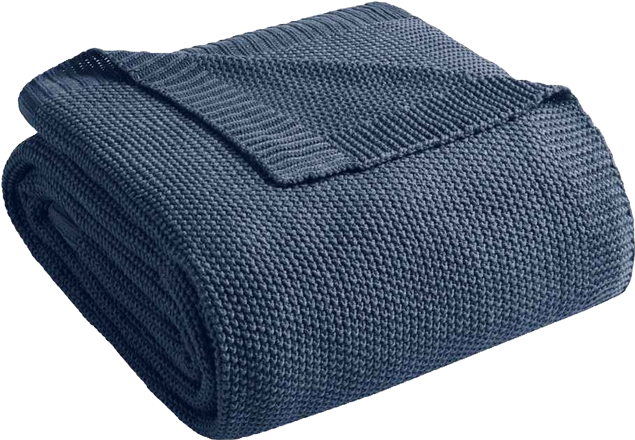 Bree Classic Knit Blanket, King
