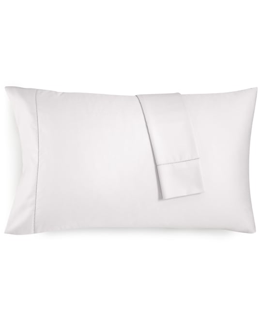 Solid 550 Thread Count 100% Cotton Pillowcase Pair, Standard, Exclusively at Macy's