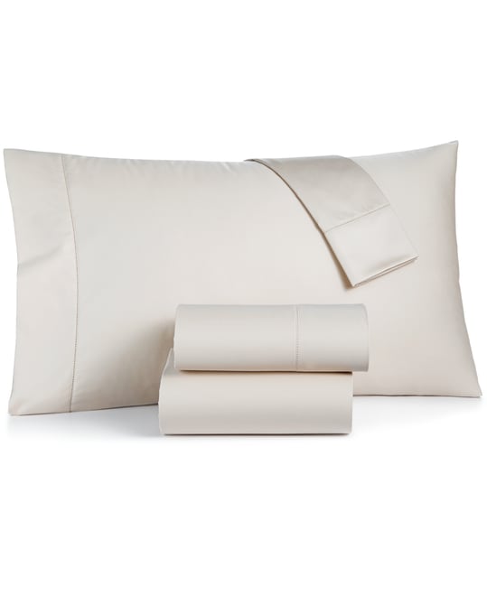 Solid 550 Thread Count 100% Cotton 4-Pc. Sheet Set, California King, Exclusively at Macy's