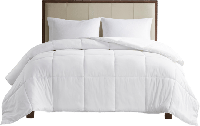 Winfield Cotton Percale Luxury Down Alternative Comforter, King/California King