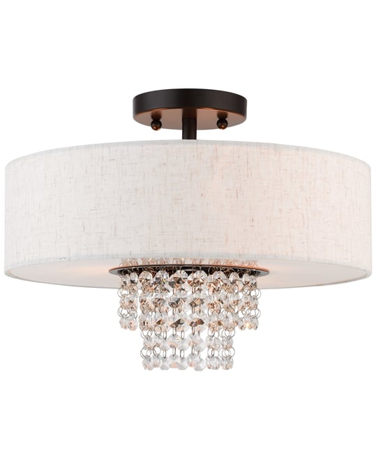 Carlisle 3-Light Semi-Flush Mount