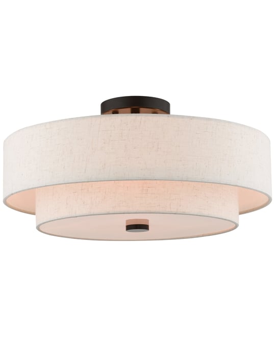 Claremont 4-Light Semi-Flush Mount