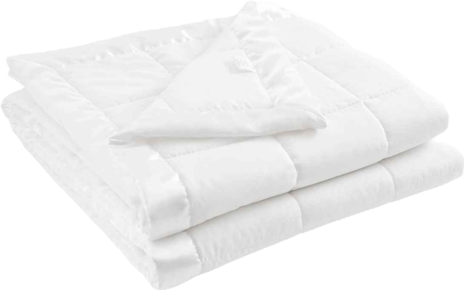 Windom Lightweight Down Alternative Satin Trim Blanket, Full/Queen
