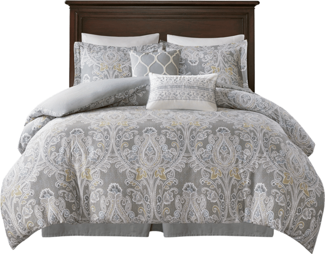 Hallie 5-Pc. Duvet Cover Set, Full/Queen