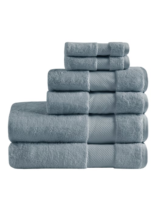 Turkish Cotton 6-Pc. Bath Towel Set