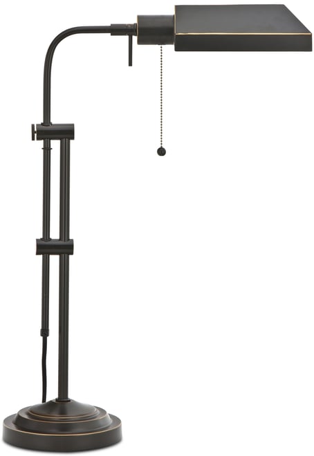 Pharmacy Table Lamp with Adjustable Pole