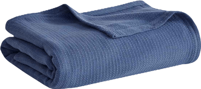 Freshspun Basketweave Cotton Blanket, King