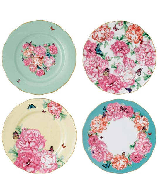 Miranda Kerr for  Mixed Pattern 4-Pc. Accent Plate Set