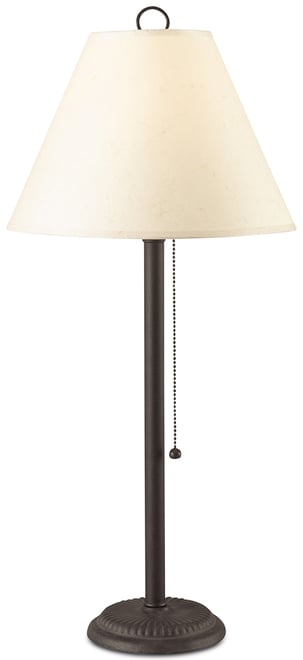 Candlestick Table Lamp with Pull Chain Switch