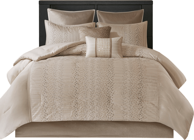 Camelia 8-Pc. Comforter Set, Queen