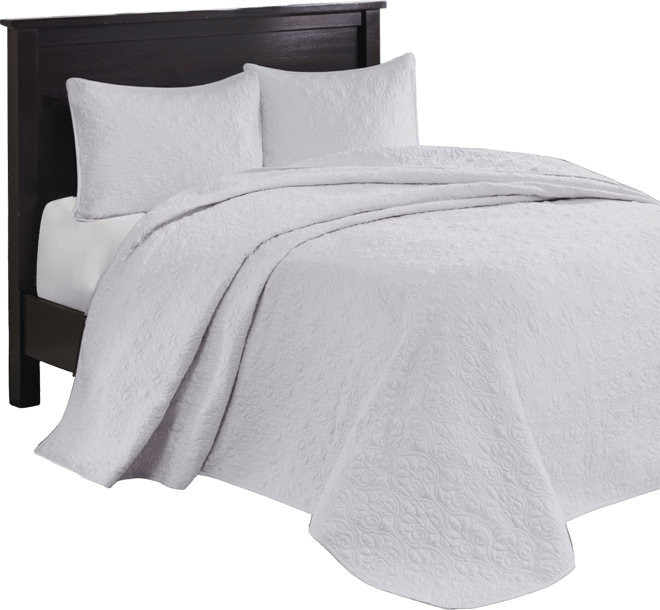 Quebec Quilted 3-Pc. Bedspread Set, Queen