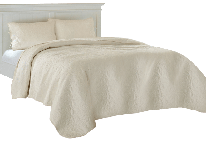 Felicity Cotton Reversible 2 Piece Quilt Set, Twin