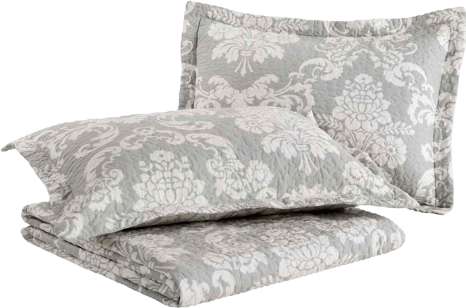 Venetia Cotton Reversible 3-Pc. Quilt Set, King