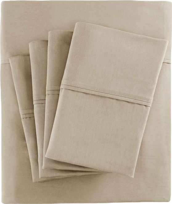 800 Thread Count Cotton Blend Sateen 6-Pc. Sheet Set, Queen