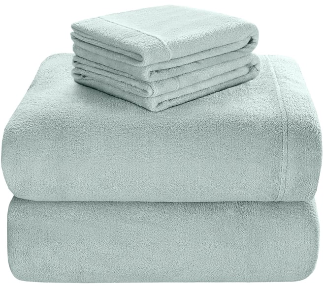 Soloft Plush Micro-Fleece 4-Pc. Sheet Set, King