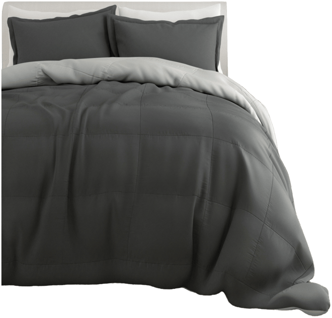 All Season Lightweight Down Alternative Reversible 3-Pc. Comforter Set, King/California King