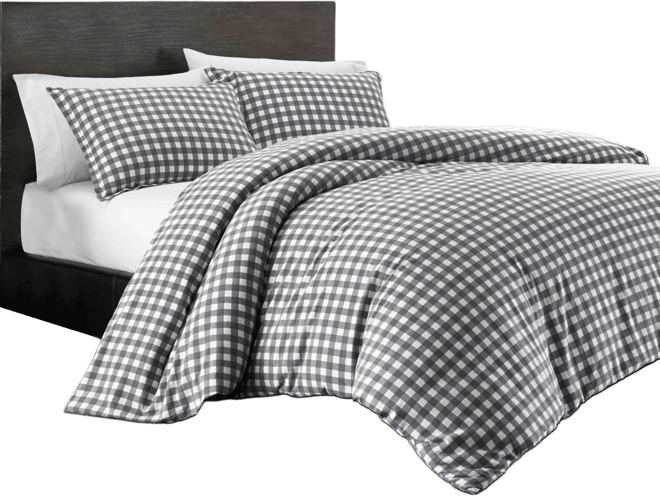 Preston Cotton Flannel 3-Pc. Comforter Set, King