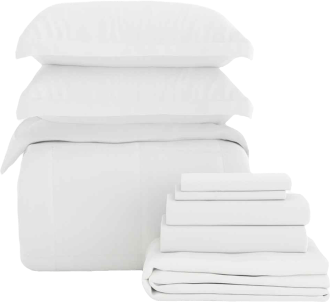 A Beautiful Bedroom 8-Pc. Lightweight Comforter Set, Queen