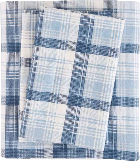 Printed Flannel 4-Pc. Sheet Set, Queen