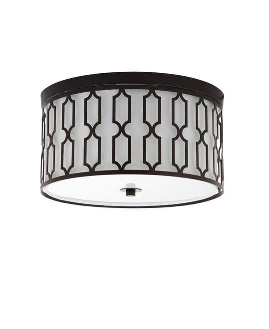 Link 3-Light Metal Led Flush Mount
