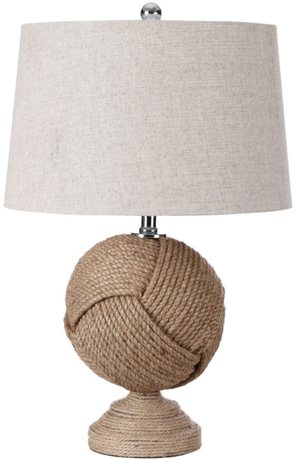 Monkey's Fist Knotted Rope Led Table Lamp
