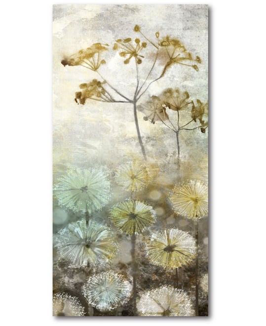 Golden flower Ii Gallery-Wrapped Canvas Wall Art