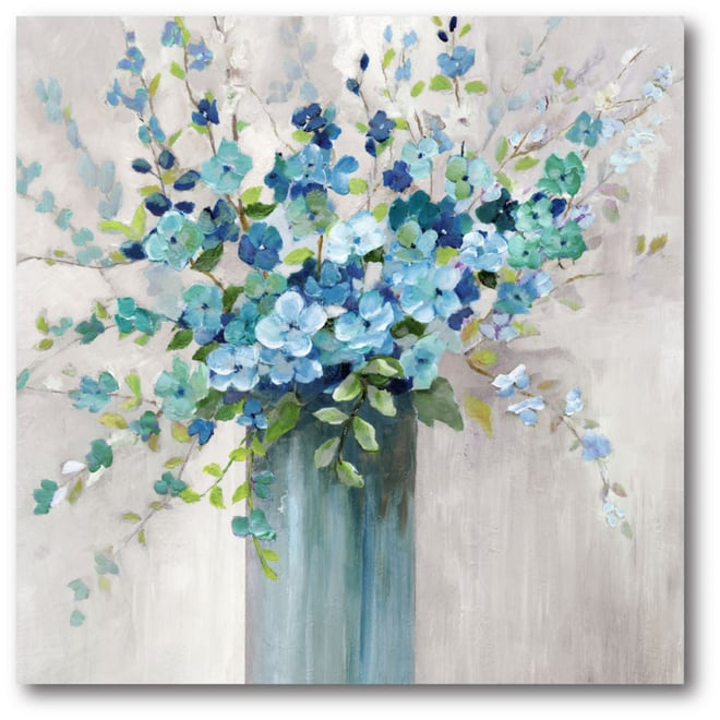 Sea Isle Wildflowers Gallery-Wrapped Canvas Wall Art