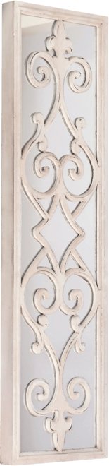 Framed Decorative Scroll Wall Mirror
