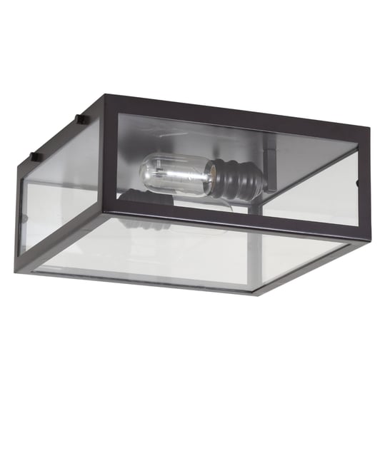 Grayson Metal/Glass Led Flush Mount