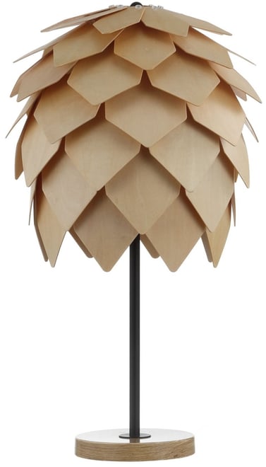 Simon Pinecone Wood/Metal Led Table Lamp