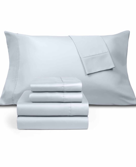 Brookline 1400 Thread Count 6 Pc. Sheet Set, Queen, Exclusively at Macy's