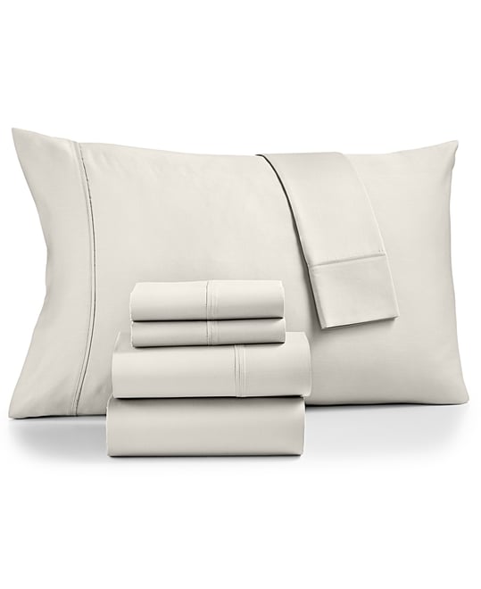 Brookline 1400 Thread Count 6 Pc. Sheet Set, Queen, Exclusively at Macy's