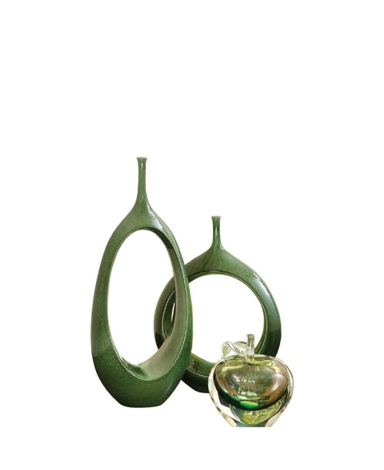 Open Oval Ring Vase Medium