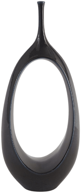 Open Oval Ring Vase Small