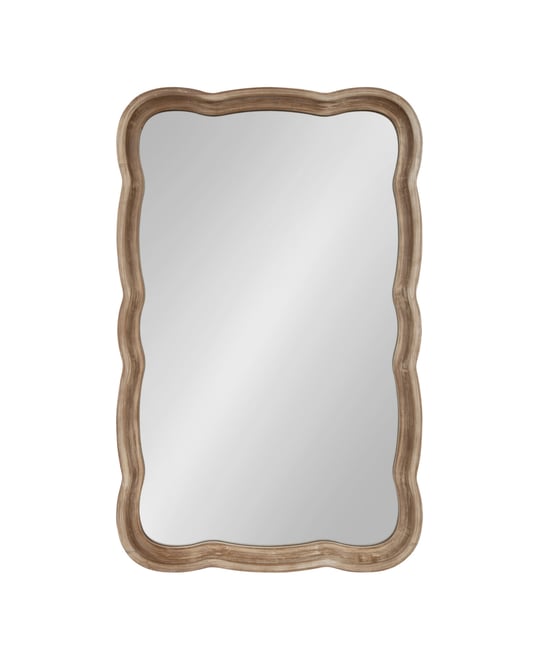 Hatherleigh Scallop Wood Wall Mirror
